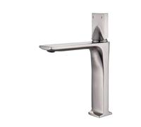 Matte Black Touch Kitchen Faucet with Hot and Cold Water Mixer Short Brushed Nickel Bathroom Sink Tap Modern Design for Home and Kitchen Easy Installation