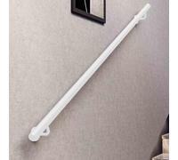Matte Black Wrought Iron Balusters - Square Metal Railing Spindles for Indoor Renovation Non-Slip Design Durable & Stylish Support for Staircase & Balcony