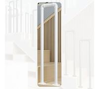 Matte Black Wrought Iron Stair Rail with Installation Kit - for Outdoor Steps Decking Garden Terrace Balcony - Stylish Metal Stairs Solution