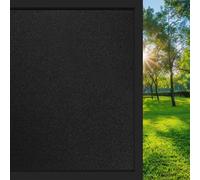 Matte Blackout Privacy Window Film UV Protection Glass Window Sticker Dark Window Tinting Film Light Blocking