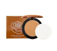 Matte Bronze Bronzing Powder for Contour & Nose Shading, Natural Matte Look Setting Powder, Long-Lasting Waterproof Formula with Silky Texture, for a Flawless Matte Finish Makeup Base