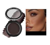 Matte Bronzes Contours Powder, Natural Matte Look Setting Powder, Minimizes Fine Lines and Pores, Lightweight Blends Easily, Long Lasting and Oil Control (F)
