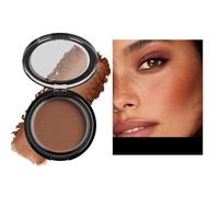 Matte Bronzes Contours Powder, Natural Matte Look Setting Powder, Minimizes Fine Lines and Pores, Lightweight Blends Easily, Long Lasting and Oil Control (D)