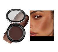 Matte Bronzes Contours Powder, Natural Matte Look Setting Powder, Minimizes Fine Lines and Pores, Lightweight Blends Easily, Long Lasting and Oil Control (E)