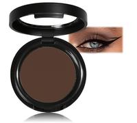 Matte Brown Single Eyeshadow - Pressed Fine Powder, Intensely Pigmented for Longwear Day & Night Looks, Wet & Dry Application, Suitable for All Skin Tones, Mineral Oil Free (Coffee)