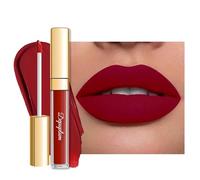 Matte Dark Red Lipstick for Women, Superstay Long Lasting Lipstick Anti-Stain Liquid Dark Lipsticks Cruelty Free (DM18
