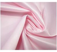 Matte Duchess Bridal Satin Polyester Fabric for Dressmaking Wedding Crafts Quilting Sewing 150cm Wide (5 Metre (500 x 150cm), Baby Pink)