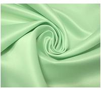 Matte Duchess Bridal Satin Polyester Fabric for Dressmaking Wedding Crafts Quilting Sewing 150cm Wide (5 Metre (500 x 150cm), Mint)