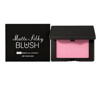Matte face blush, pink Korean-style contouring blush, highly pigmented, lightweight, waterproof, long-lasting face makeup, smooth and easy to blend