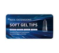 Matte False Nails Tips,Pre-File Full Covers Press on Soak Off Gel Fake Tips for Extensions 12 Sizes Gel Nails Tips