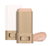 Matte Foundation Stick,Skin Tint Balm For Black Women,Contouring Foundation With Boosted Serums,Portable Makeup,Radiant Skin Natural Coverage Concealer,Solid Tinted Moisturizing & Contour Evens Tone