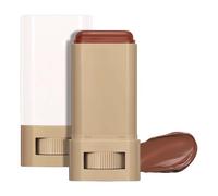 Matte Foundation Stick,Skin Tint Balm For Black Women,Contouring Foundation With Boosted Serums,Portable Makeup,Radiant Skin Natural Coverage Concealer,Solid Tinted Moisturizing & Contour Evens Tone