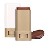 Matte Foundation Stick,Skin Tint Balm For Black Women,Contouring Foundation With Boosted Serums,Portable Makeup,Radiant Skin Natural Coverage Concealer,Solid Tinted Moisturizing & Contour Evens Tone