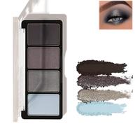 Matte Glitter Eyeshadow Palette, Shimmer Eyeshadow Palettes, Smokey Eyeshadow Palette, Natural Colors Easy Blending, Travel-Friendly Compact for Women, Versatile Colors for All Occasions (#8)