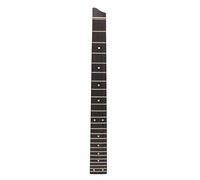 Matte Headless Electric Guitar Neck with 25 Frets, Maple Neck and Rosewood Fingerboard for 6 String Travel Guitar, Side Dot Inlays