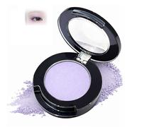 Matte Light Lavender Eyeshadow - High Pigment Cool Tone Single Shadow, Smooth Blendable Pressed Powder, Long-Lasting Waterproof Eye Makeup for Bright and Soft Eye Looks (Light Lavender)