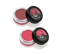 Matte Lip & Cheek Tint Combo - Crave for It & Night Qen, 2 x 8g | Multi-Use Tints for Lips, Cheeks & Eyelids | Enriched with Jojoba Oil & Vitamin E | Vegan & Cruelty-Free