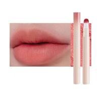 Matte Lip Cream LILINZHI Creamy Color, N22 r apricot | Sponge-Tip Applicator for Daily Makeup and Purse Carry Use