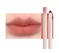 Matte Lip Cream LILINZHI Soft-Matte Finish, N34 hazy apricot | Sponge-Tip Applicator, Creamy Color Texture for Daily Makeup