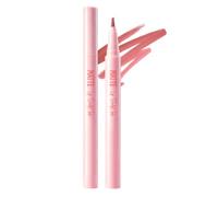 Matte Lip Liner, Waterproof Cup-Resistant Lip Liner Pen, Long Lasting Transfer Proof Lip Contour Makeup for Fuller Looking Lips, Natural Shades for Everyday Makeup, Suitable for Beginners (C)
