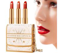 Matte Lipstick, 3 Pieces Matte Lip Lips for Women, Non-stick Beauty Makeup Nude Velvet Waterproof Velvet for Winter, It is a great addition to your travel bag, a great addition to your travel bag, a