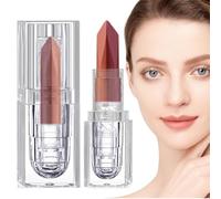 Matte Lipstick Crayon, Lip Color Pencil, Double Color Lip Gloss with Hydrating Formula, Long-Lasting Lipstick, Makeup Accessory with Soft Finish, Beauty Tool for Women Daily Use Party Travel Office