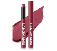 Matte Lipstick Crayon, Rotatable Creamy Lip Liner Pen, 12 Shades Nude Red Mauve Lip Color, Long Lasting Waterproof Velvet Lip Stick for Make Up (11)