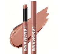Matte Lipstick Crayon, Rotatable Creamy Lip Liner Pen, 12 Shades Nude Red Mauve Lip Color, Long Lasting Waterproof Velvet Lip Stick for Make Up (02)