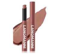Matte Lipstick Crayon, Rotatable Creamy Lip Liner Pen, 12 Shades Nude Red Mauve Lip Color, Long Lasting Waterproof Velvet Lip Stick for Make Up (06)