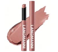 Matte Lipstick Crayon, Rotatable Creamy Lip Liner Pen, 12 Shades Nude Red Mauve Lip Color, Long Lasting Waterproof Velvet Lip Stick for Make Up (01)