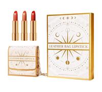 Matte Lipstick, Long Lasting Lip Color, Nude Waterproof Lipstick Set, 3-Piece Travel Beauty Kit for Holidays, Daily Makeup, Girls Night Out, and All-Day GlamorousWear