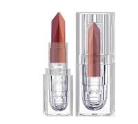 Matte Lipstick, Non-Sticky Double Color Lip Gloss, 2-in-1 Lipstick Matte Long-lasting Non-stick Pearlescent Polarized Matte lipmud Lipstick For Healthy Looking Lips