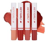 Matte Lipstick Set - 4-Piece Professional Lip Color Kit with -Lasting, Moisturizing & Full-Coverage for, Smudge-Proof Wear