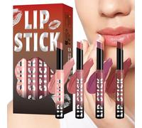 Matte Lipstick Set - Velvety Matte Gloss | Waterproof Lightweight Hydrating 4X Gloss for Parties All-Day Wear Festive Outdoor Events Weddings Smooth Coverage Date Nights