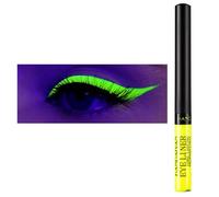 Matte Liquid Eyeliner, Neon Rainbow Colorful Eyeliner Pencil, Waterproof Long Lasting Smudge-proof Eye Liners Makeup Gift For Women-UV yellow