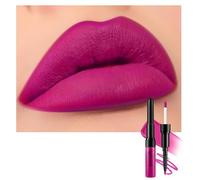 Matte liquid lipstick and lip liner set, long-lasting and waterproof, 24-hour smudge-proof, smooth and easy to apply, creating a perfect lip look all day.