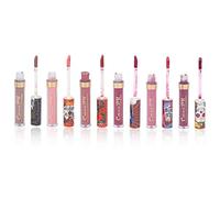 Matte Liquid Lipstick, Long Lasting, Waterproof, 6pcs 3ml Matte Nude Lipstick Set for Complex or Avant Garde Makeup, Lightweight and Silky, Skull Pattern, Rich Color, Halloween