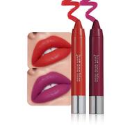 Matte Long-Lasting Lipstick Set: Moisturizing, Waterproof, Retractable Lip Liner, Lip Balm and Lip Gloss in One, Suitable for Women