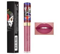 Matte Metal Pearl lip Color is Waterproof And Durable, The Skull Does Not Stick To The Cup lip Glaze, And The liquid lipstick is Female Cosmetics (#03)