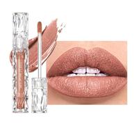 Matte Metallic Lip Gloss Long Lasting Strong Pigmented Not Stick Cup Shimmery Liquid Lipstick Makeup Christmas Party Makeup