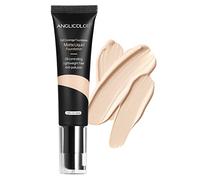 Matte Oil-Control Foundation, 30 ml - Full-Coverage, Waterproof, 12H Wear for Oily/Acne Skin (#101 Porcelain)