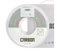 Matte Pastel Certified Food Grade PL 3D Printer Filament - Carbon Brand - Lab Tested, 1.75mm, 1kg, Temp: (Nozzle 190°C - 220°C, Bed: 0°C/40°C - 70°C), Accuracy: +/- 0.02 (Rainbow)