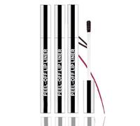 Matte Peel-Off Lip Liner Set in Dark Red & Brown Shades - High Pigmentation, Transfer & Waterproof Liquid Formula with Fine Brush for Precise Outlining, Full Coverage & Long Lasting Wear