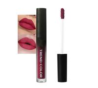 Matte Pink Liquid Lipstick, Ultra Velvet Magenta Waterproof Quick-Drying Non-Sticky Smudge-proof Lip Gloss, Long Lasting Lipsticks for Women Full-Coverage Lip Stain