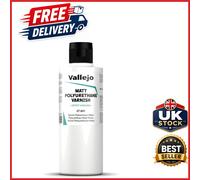 Matte Polyurethane Varnish 200ml for Wood with Airbrush Compatibility