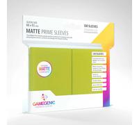 Matte Prime Card Sleeves - Lime (100) 66x91mm - GGS11034ML