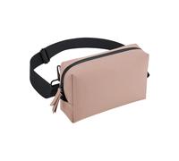 Matte PU Coating Crossbody Bag Bagbase Pink One Size
