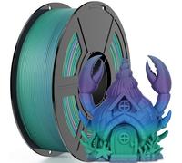 Matte Rainbow PLA Filament 3D Printing Materials, Mystic Haze Matte Finish & High Precision Multicoloured 3D Printer Filament, Compatible with Most FDM 3D Printers (2.2lbs)