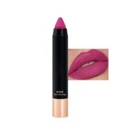 Matte Red Lipstick, Glitter Pink Lip Pen with Silver Glitters, Hot Colour Silky Smooth Moisture Lip Makeup, Creamy Long Lasting, High Pigmented Light Glossy Finish Lip Color