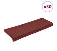 (matte red) vidaXL Carpet Stair Treads Stair Mat Stair Step Protector Rugs Decoration